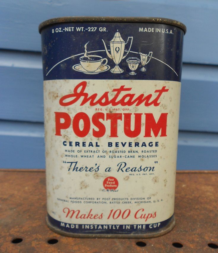 instant postum can
