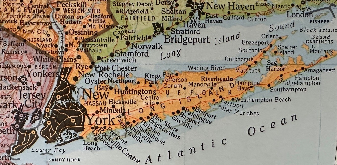 long island map